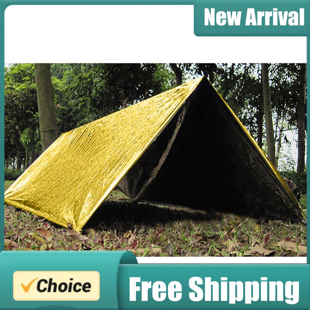 Outdoor Hunting Blanket - Foil Emergency Sleeping Bag Lightweight Waterproof