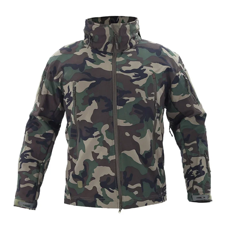 Hunting Outdoor Stores - Outdoor Men's Windproof Warm Jacket, Soft