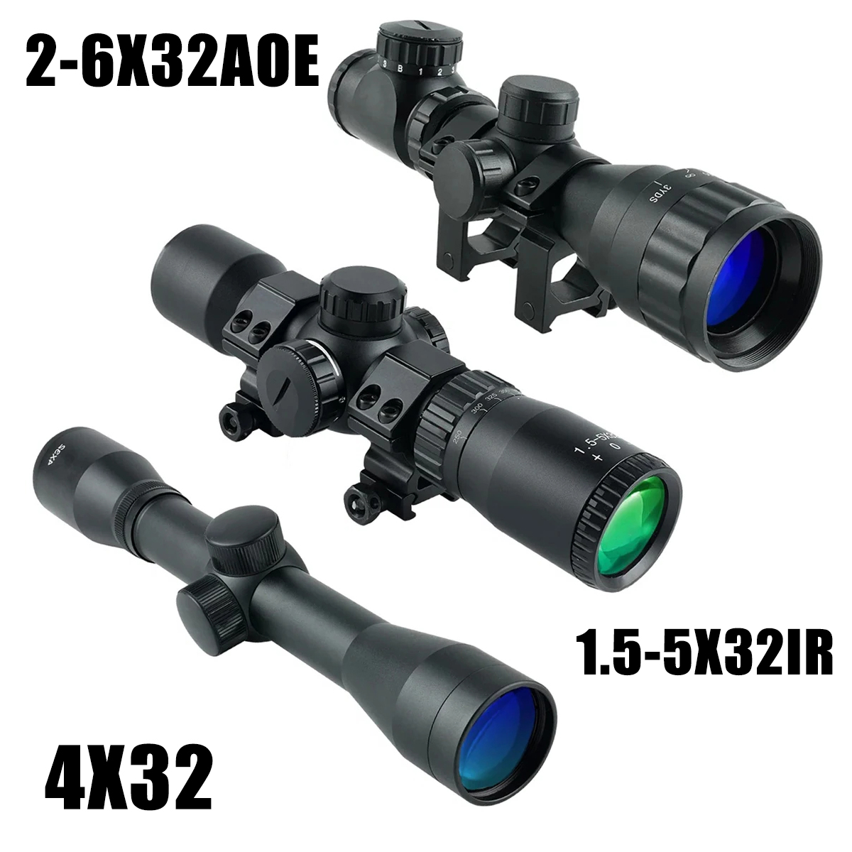 2-6X32AOE Crossbow Short Scope – Crossbow Scope Sight Bewertung und Preis