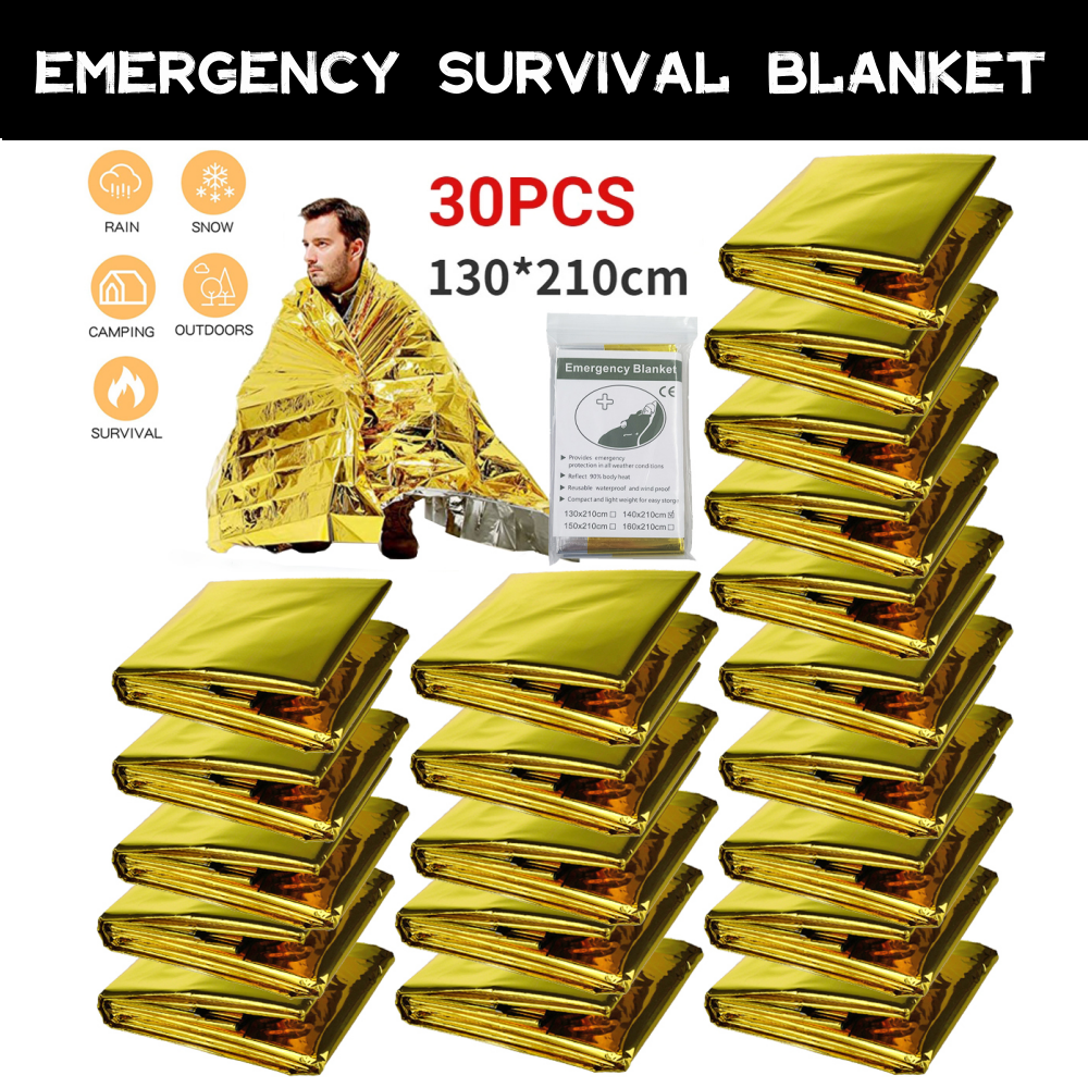 5-30Pc Outdoor Emergency Gold- – Outdoor Hunting Blanket Bewertung und Preis