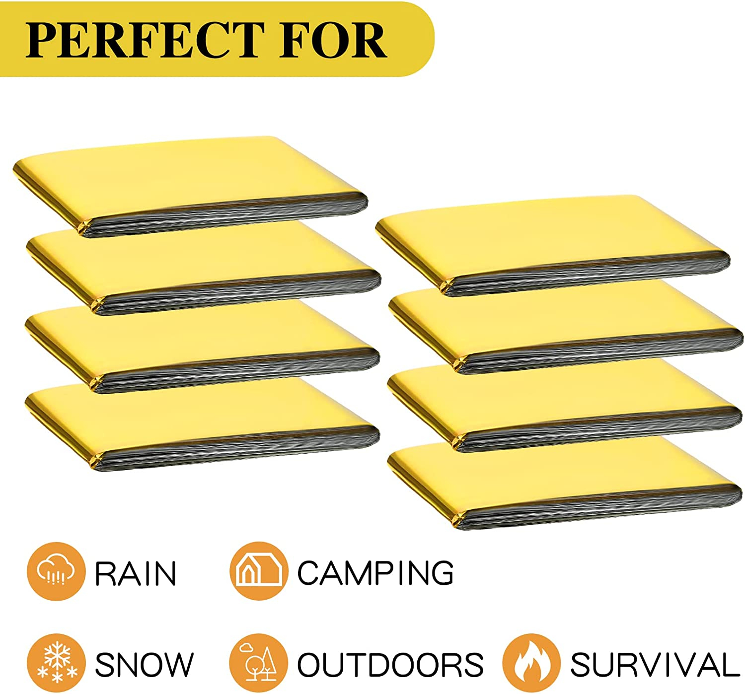 5-30Pc Outdoor Emergency Gold- – Outdoor Hunting Blanket Bewertung und Preis