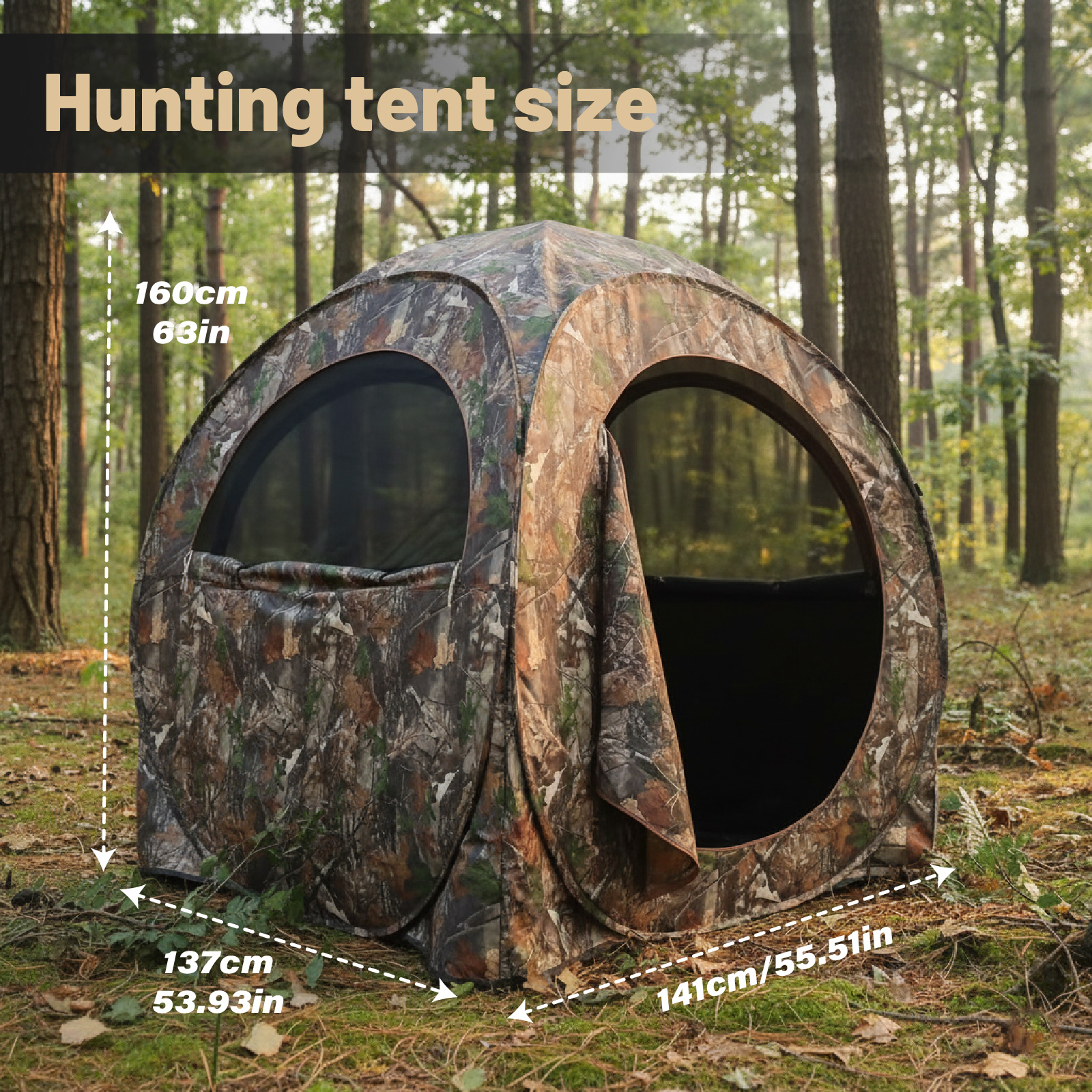 Camouflage Pop-Up Hunting Blin – Hunting & Outdoor Supplies Carterton Reviews Bewertung und Preis