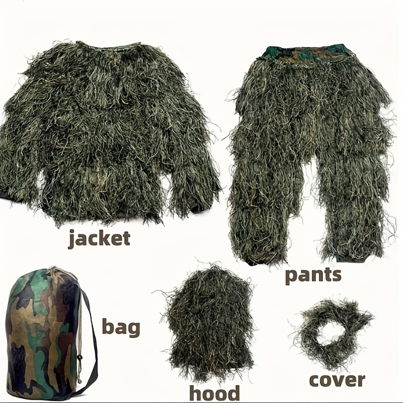 5-in-1 Camouflage Ghillie Suit – Ghillie Suit Woodland Bewertung und Preis