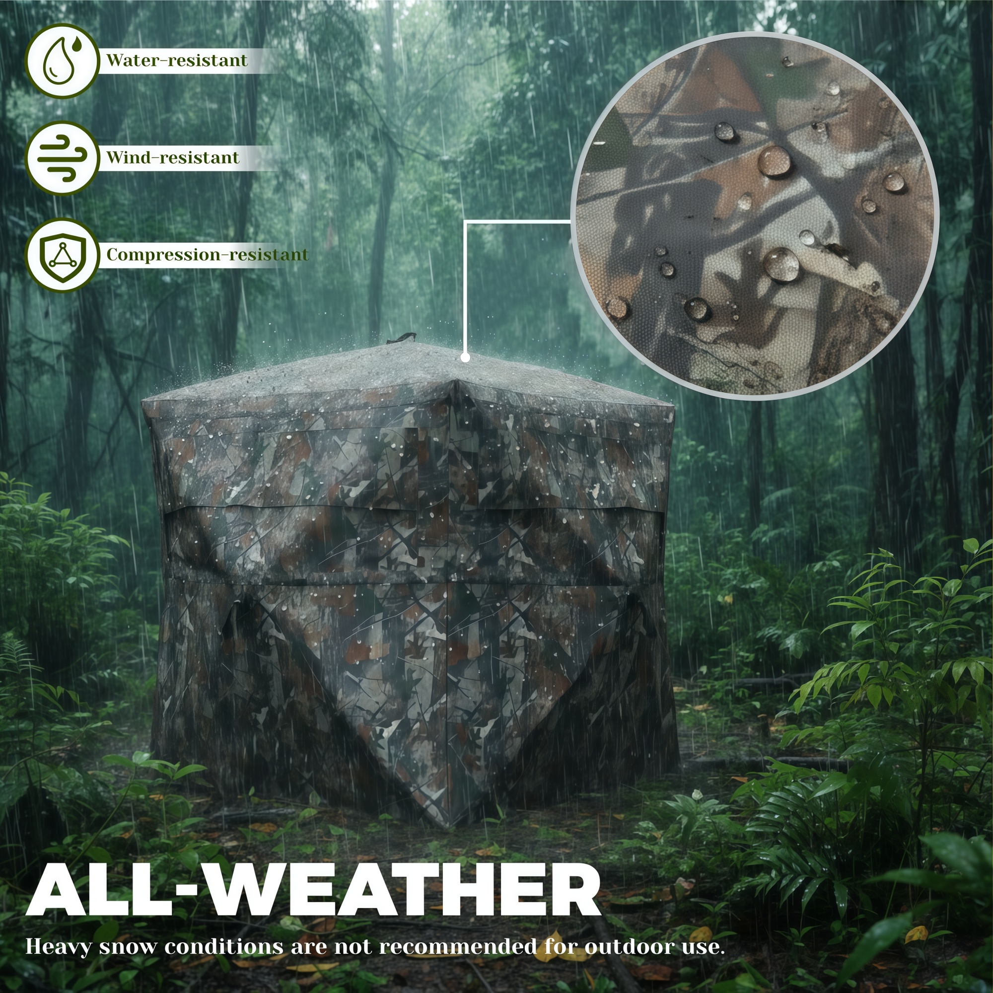 Camouflage Pop-Up Hunting Blin – Hunting & Outdoor Supplies Carterton Reviews Bewertung und Preis