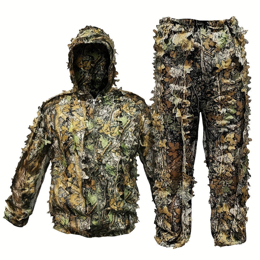 Hunting Suit Jungle Leaves Lig – Ghillie Suit Woodland Bewertung und Preis