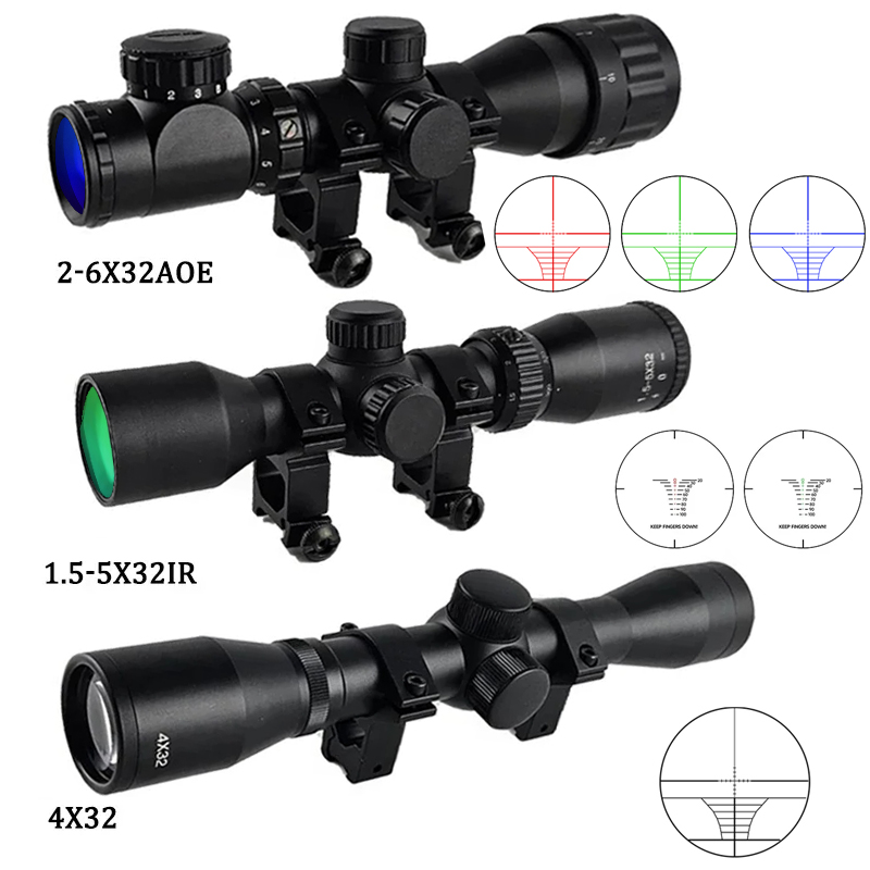 4x32 1.5-5x32IR 2-6X32AOE Tact – Crossbow Scope Sight Bewertung und Preis