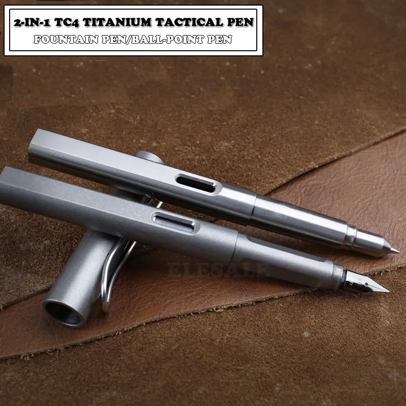 2-In-1 Fountain Ink Pen High Q – Tactical Pen Tool Bewertung und Preis