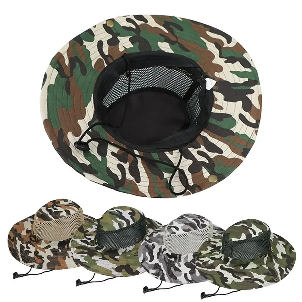 Camouflage Mesh Bucket Hats Wi – Mens Outdoor Hunting Hats Bewertung und Preis