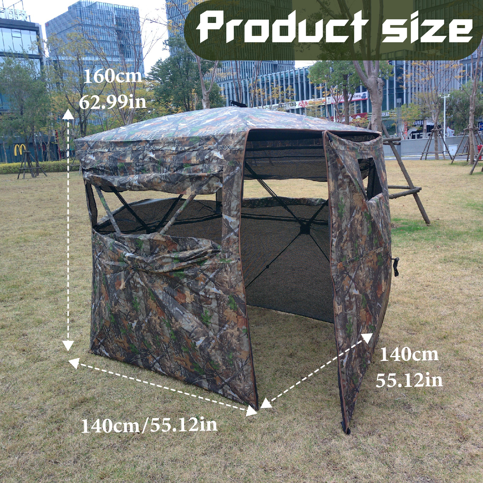 Camouflage Pop-Up Hunting Blin – Hunting & Outdoor Supplies Carterton Reviews Bewertung und Preis