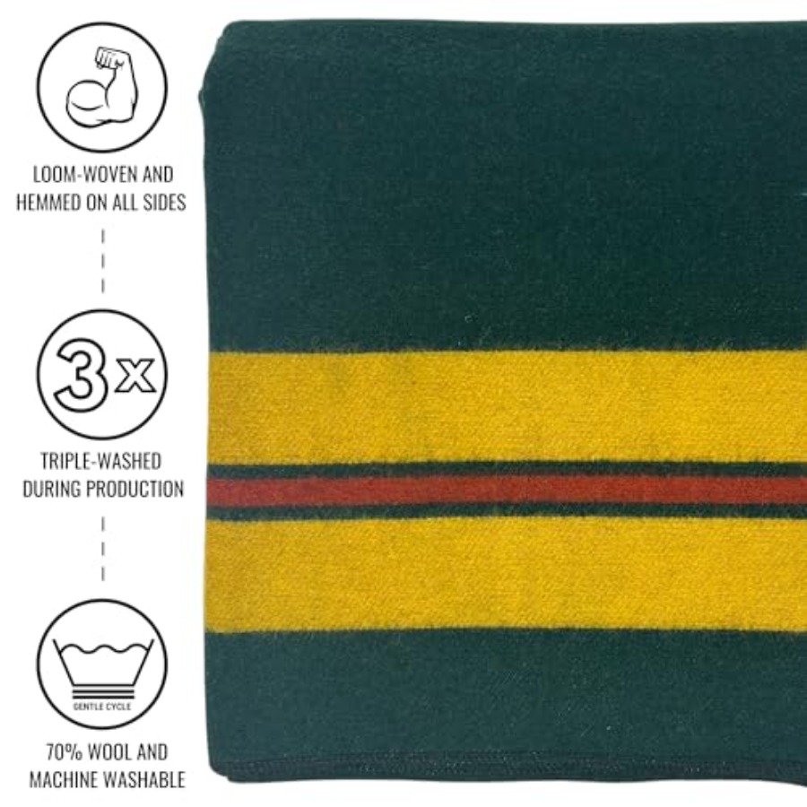 Rainier Wool Blanket Warm Thic – Outdoor Hunting Blanket Bewertung und Preis