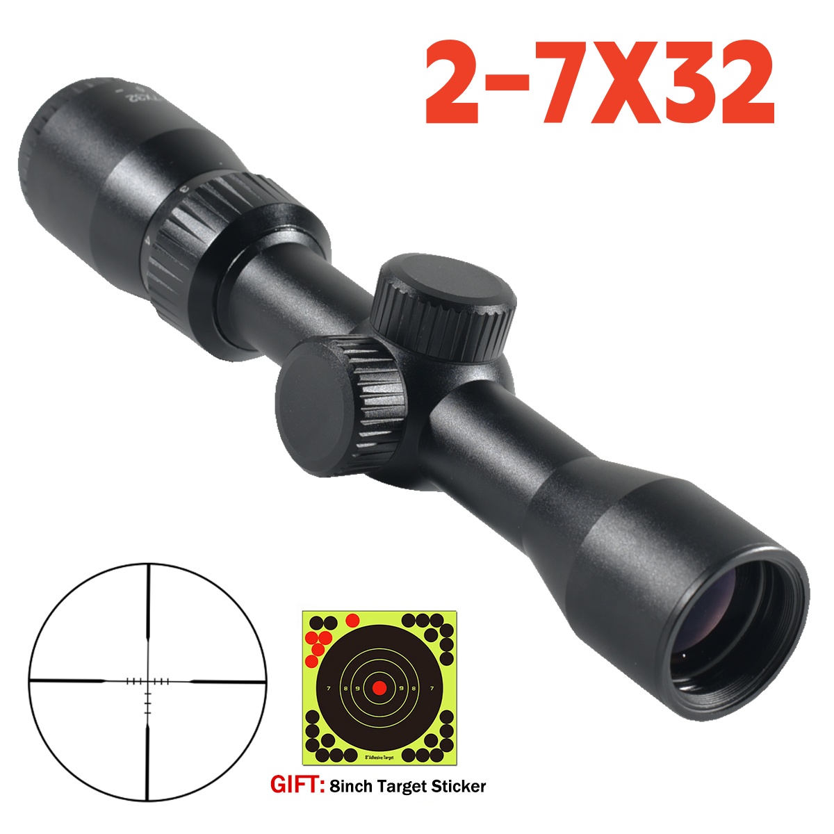 Hunting Tactical Scope 2-7x32  – Crossbow Scope Sight Bewertung und Preis