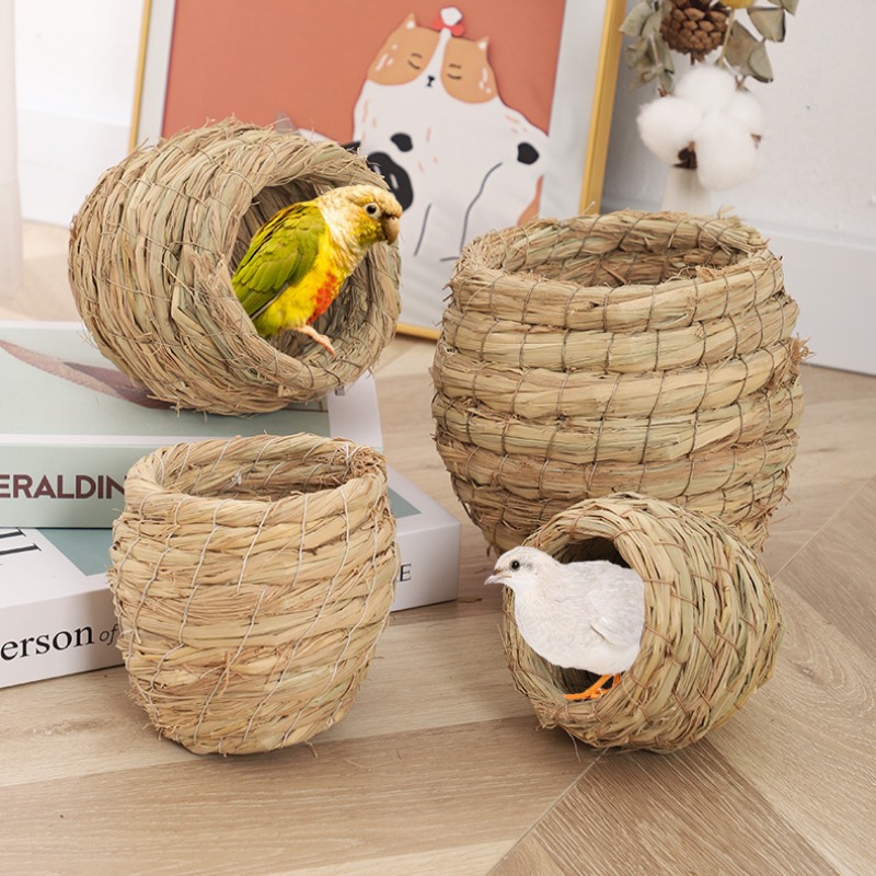 Hand Woven Straw Chicken Nest  – Hunting Quail Bewertung und Preis