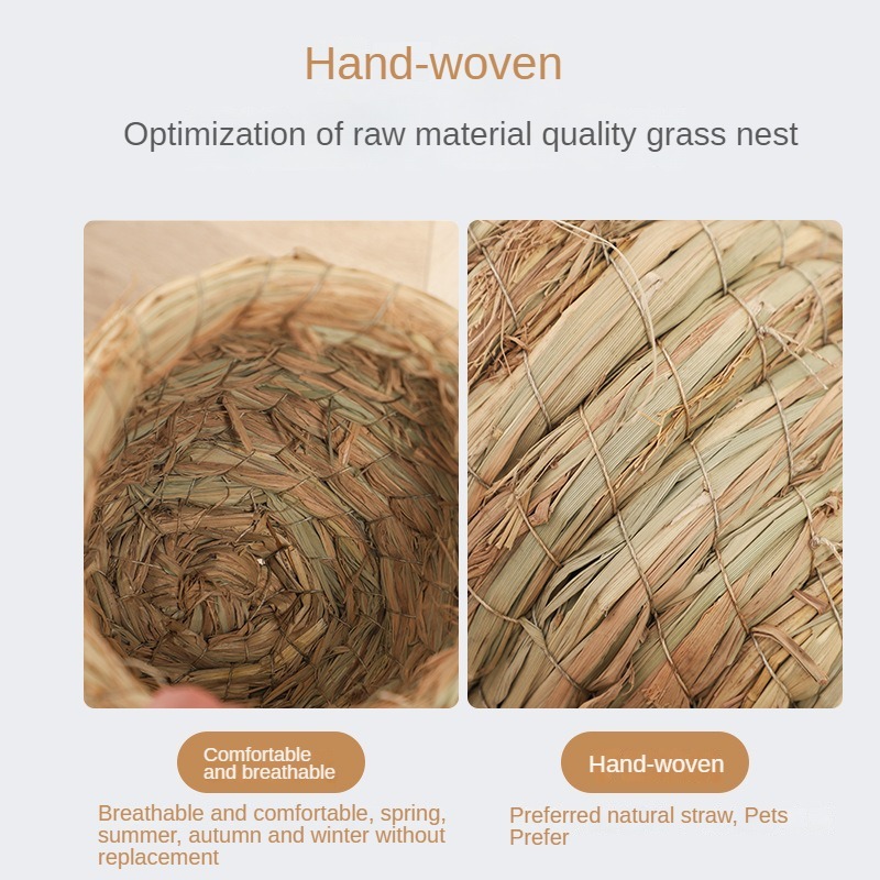 Hand Woven Straw Chicken Nest  – Hunting Quail Bewertung und Preis
