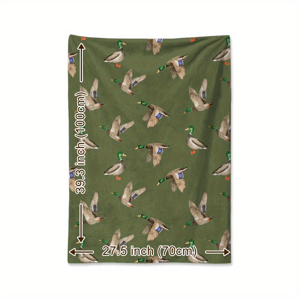 Mallard Duck Fleece Blanket Hu – Outdoor Hunting Blanket Bewertung und Preis