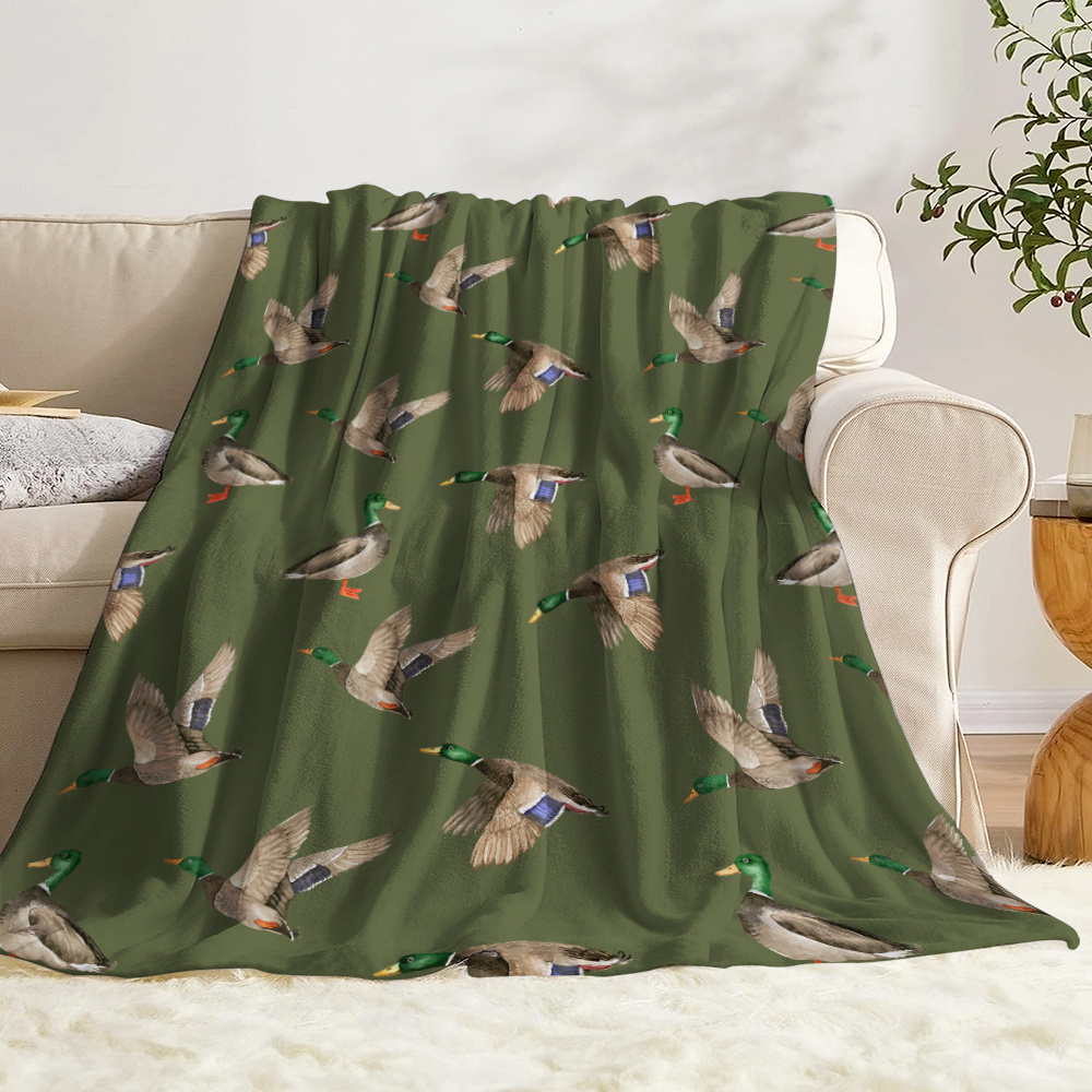Mallard Duck Fleece Blanket Hu – Outdoor Hunting Blanket Bewertung und Preis