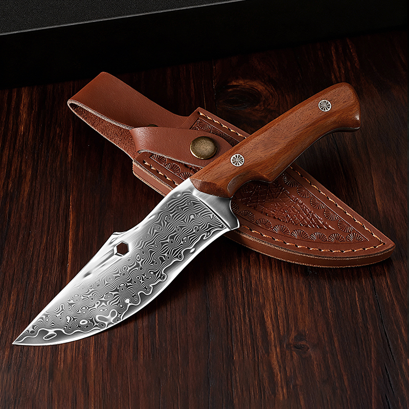 Damascus Outdoor Knife Curved  – Hunting Outdoor Edge Knives Bewertung und Preis