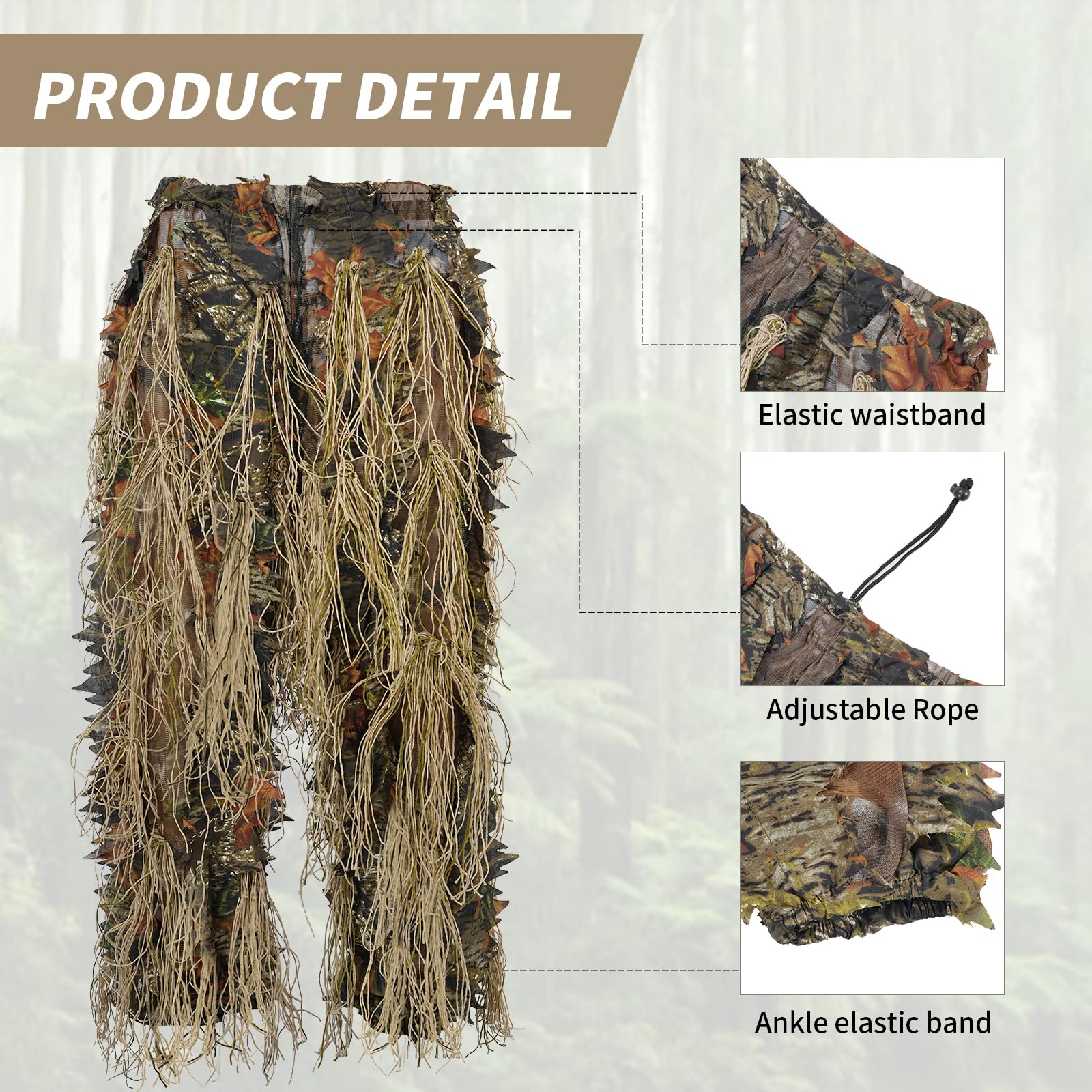 JOAXOR Ghillie Suit Gilly Hunt – Ghillie Suit Woodland Bewertung und Preis