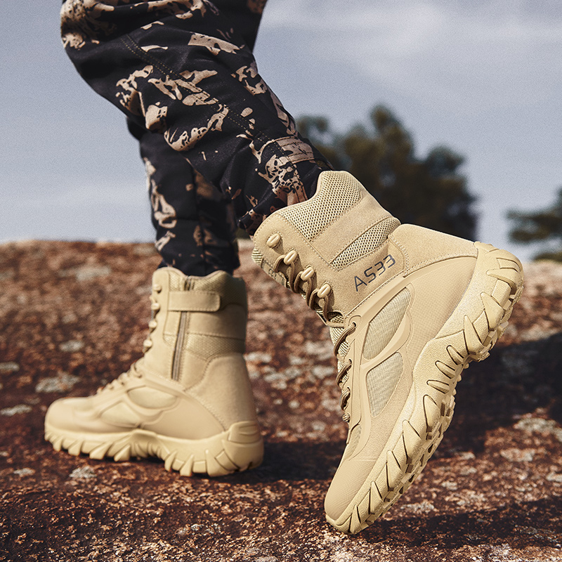 Men Tactical Boot Safety Anti- – Hunting Outdoor Brand Bewertung und Preis