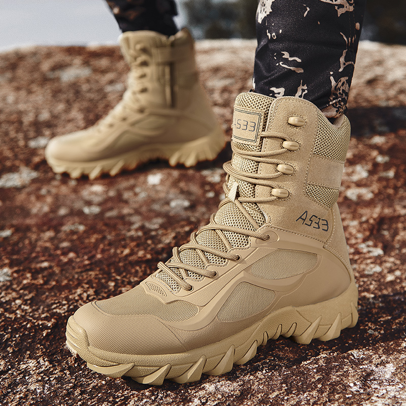 Men Tactical Boot Safety Anti- – Hunting Outdoor Brand Bewertung und Preis