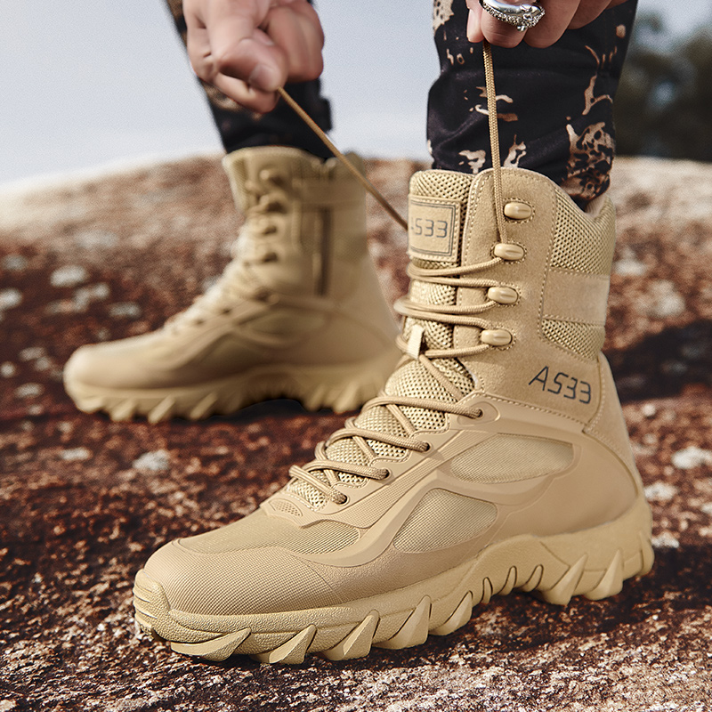 Men Tactical Boot Safety Anti- – Hunting Outdoor Brand Bewertung und Preis