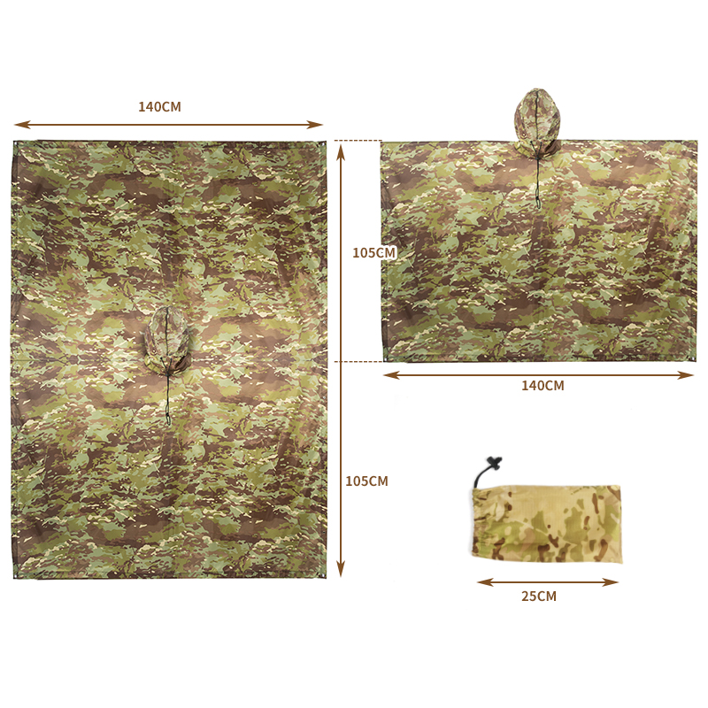 Outdoor Breathable Camouflage  – Ghillie Suit Woodland Bewertung und Preis