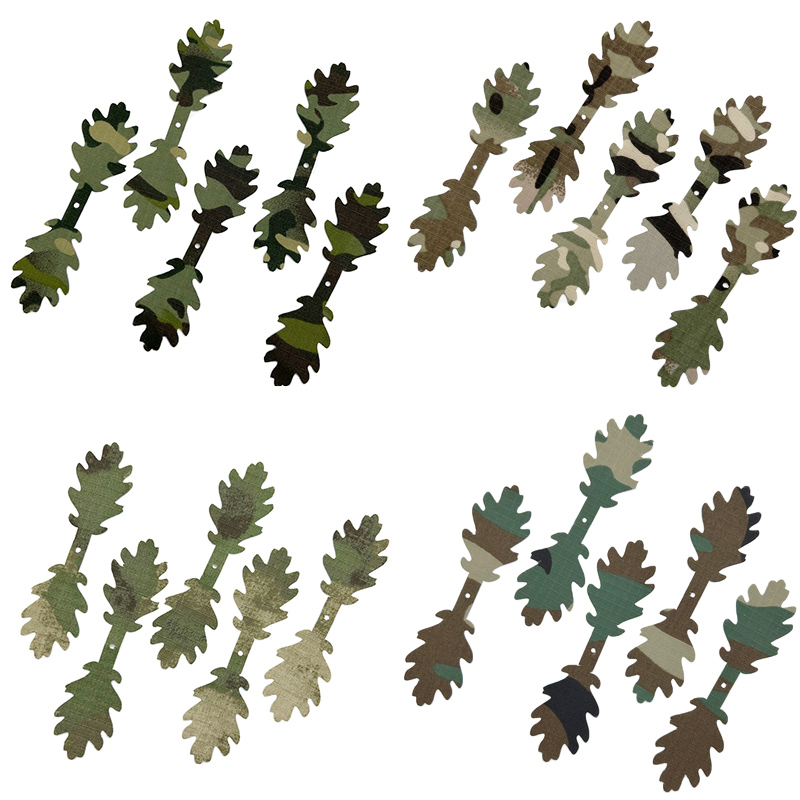 5Pcs/set 3D Camouflage Strips  – Ghillie Suit Woodland Bewertung und Preis