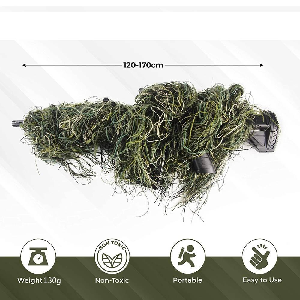 GUGULUZA 3D Rifle Sniper Ghill – Ghillie Suit Woodland Bewertung und Preis