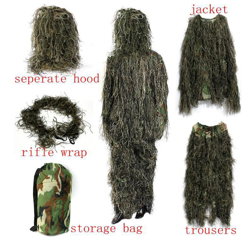 Tactical Men Adult Children Ki – Ghillie Suit Woodland Bewertung und Preis
