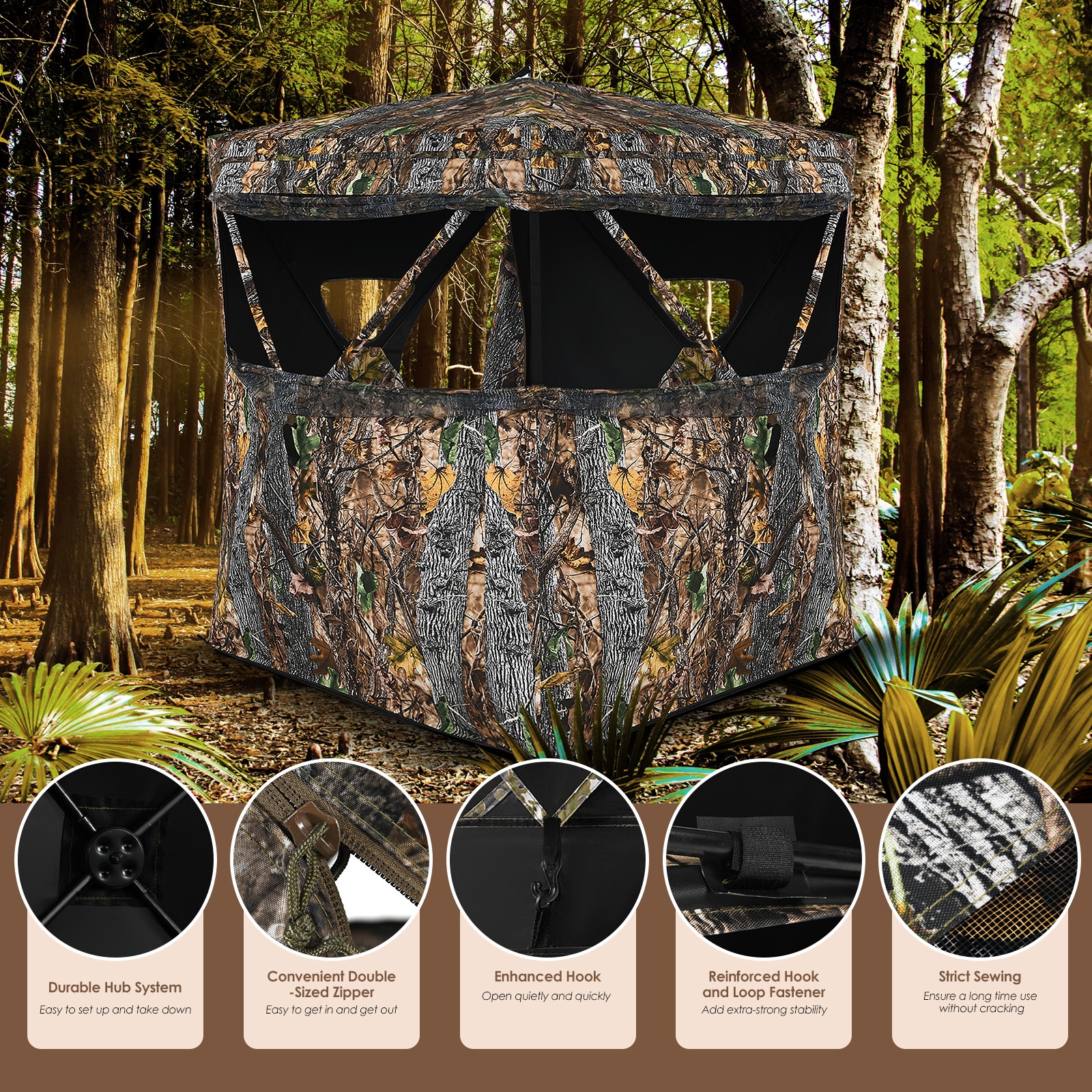 Portable 3 Person Hunting Blin – Hunting & Outdoor Supplies Carterton Reviews Bewertung und Preis