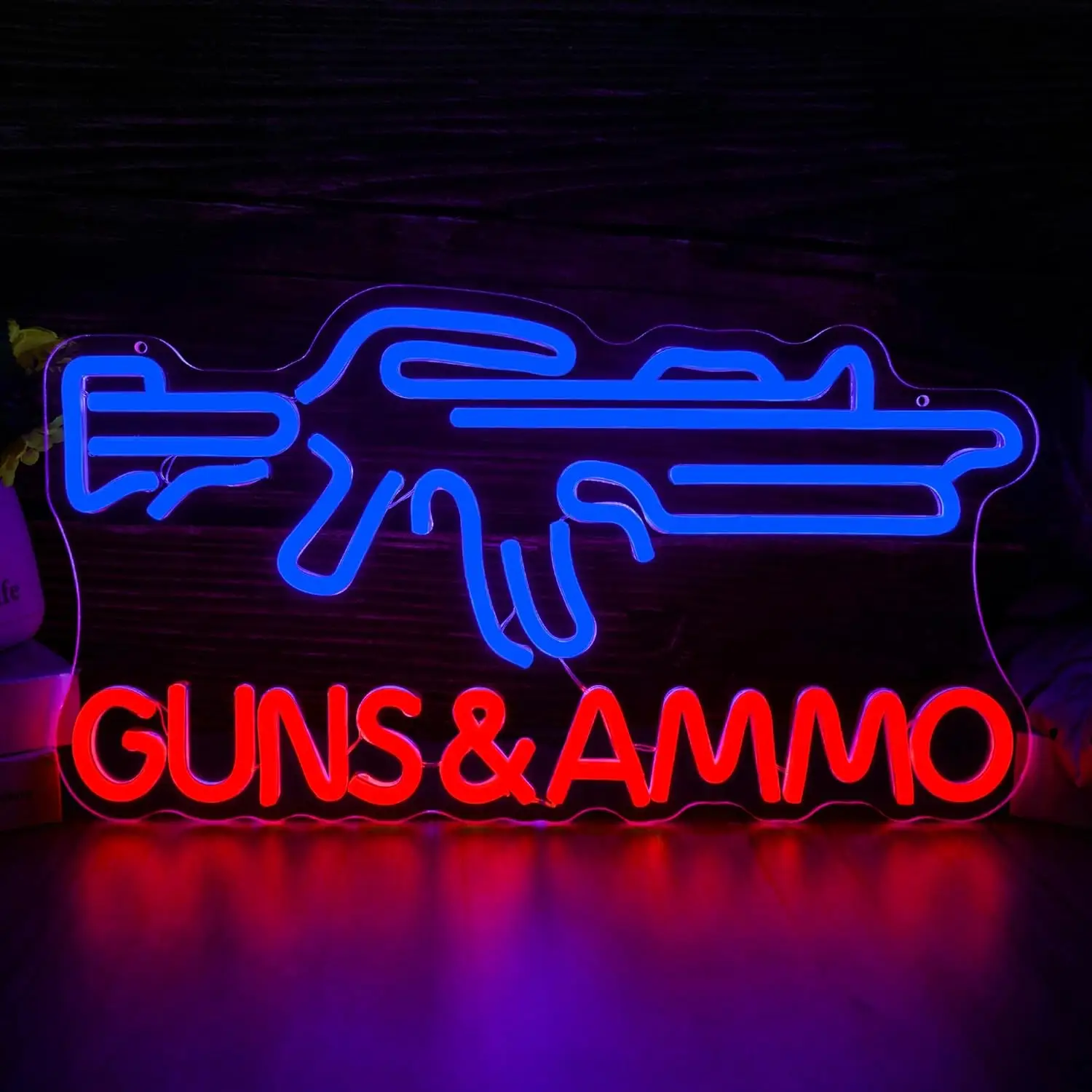 Gun Shop Neon Sign USB Powered – Hunting Outdoor Stores Bewertung und Preis