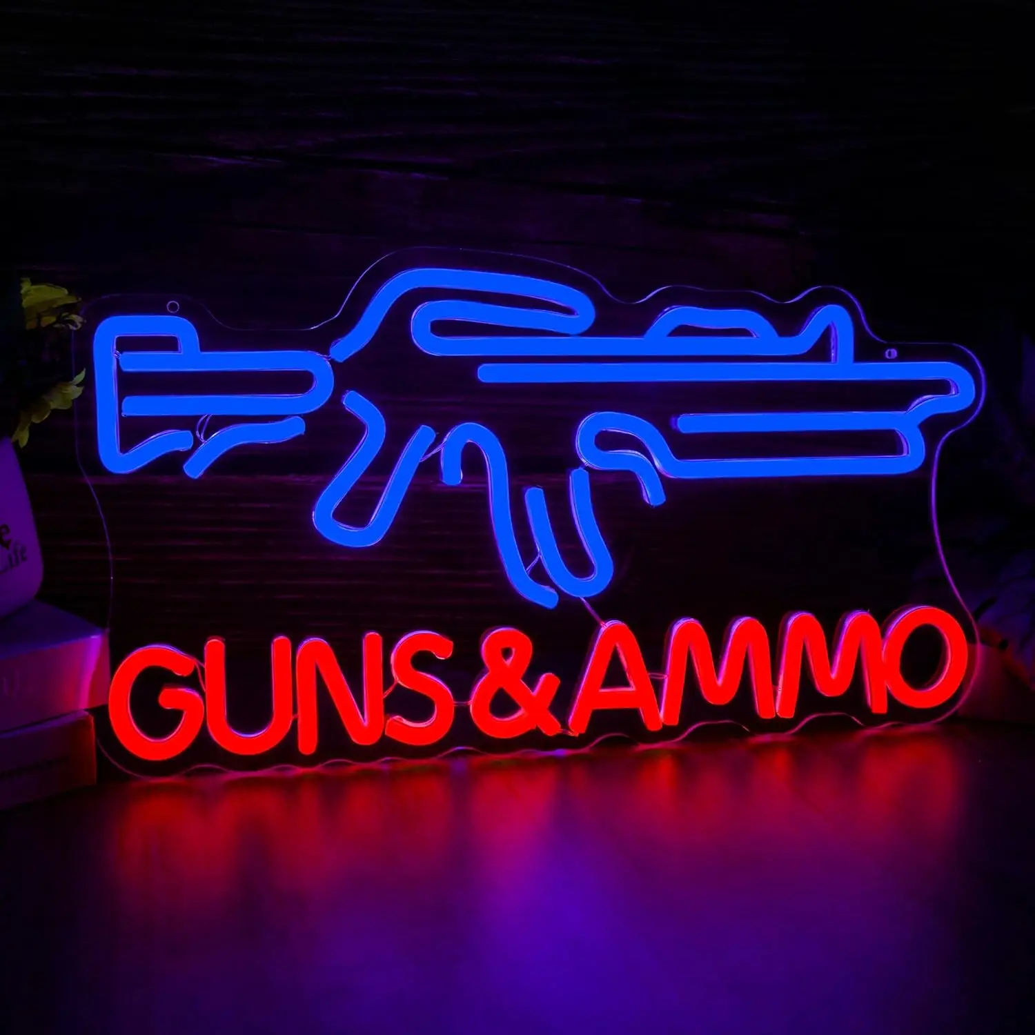 Gun Shop Neon Sign USB Powered – Hunting Outdoor Stores Bewertung und Preis