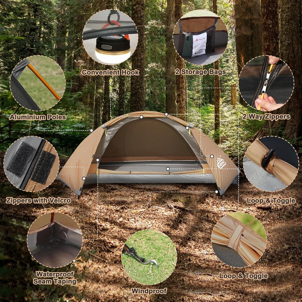 4 Season 1 Person Tent for Cam – Hunting & Outdoor Supplies Carterton Reviews Bewertung und Preis
