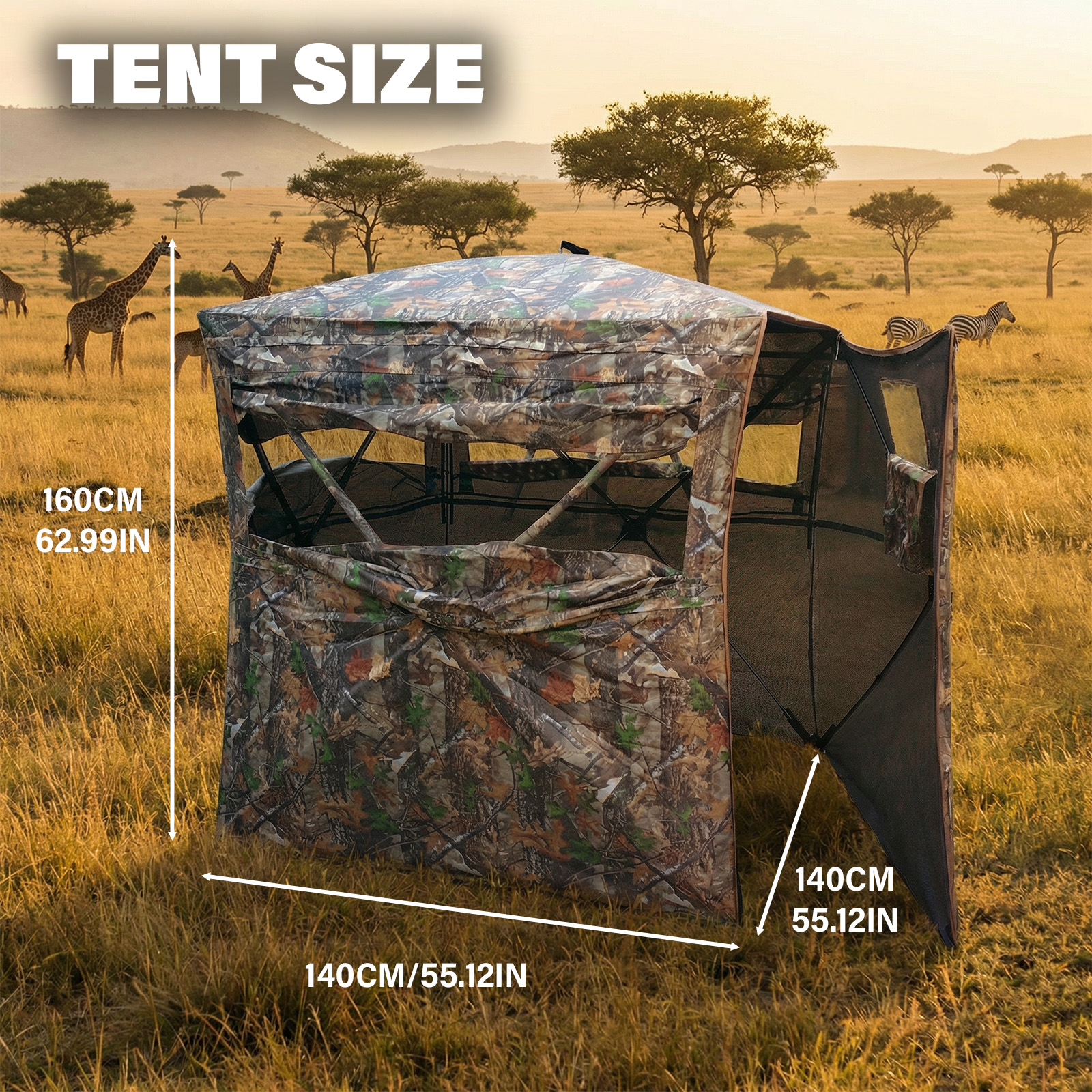 Camouflage Pop-Up Hunting Blin – Hunting & Outdoor Supplies Carterton Reviews Bewertung und Preis