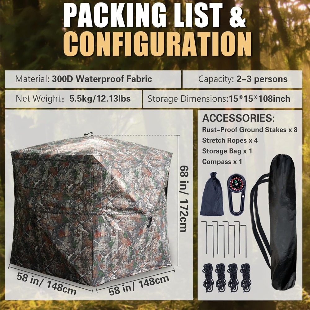 270/360 Degree See Through Hun – Hunting & Outdoor Supplies Carterton Reviews Bewertung und Preis