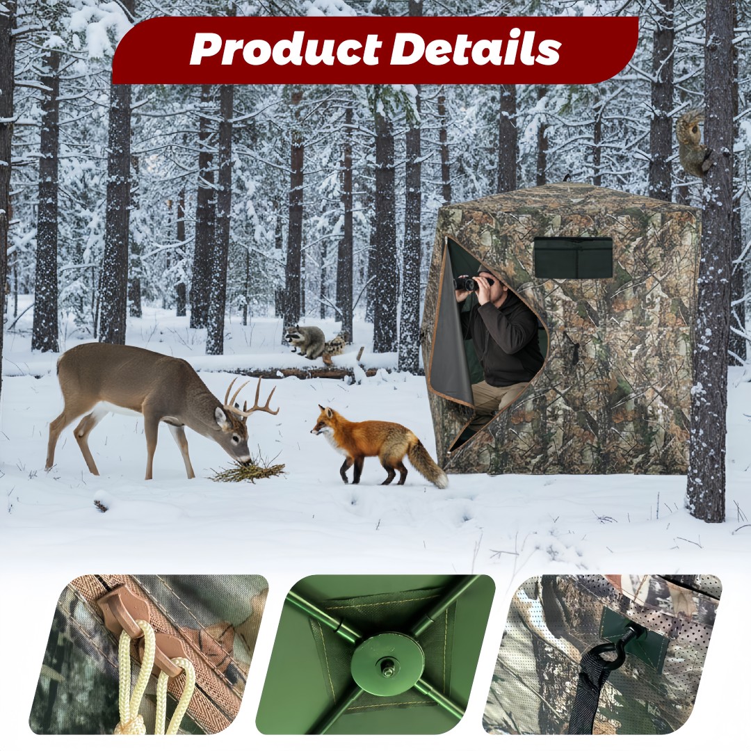 Camouflage Pop-Up Hunting Blin – Hunting & Outdoor Supplies Carterton Reviews Bewertung und Preis