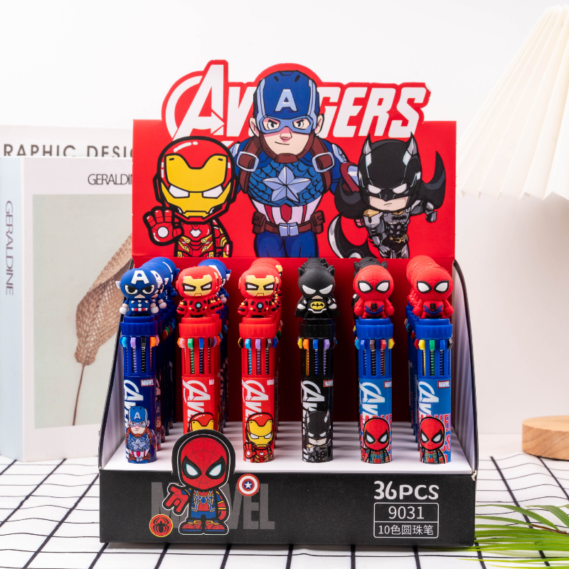 6pcs Cartoon Superhero Spider- – Tactical Pen Tool Bewertung und Preis