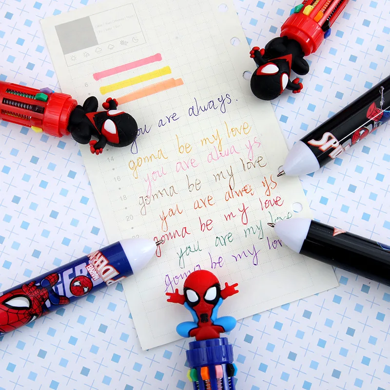 6pcs Cartoon Superhero Spider- – Tactical Pen Tool Bewertung und Preis